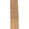 Ekena Millwork 6"W x 14"D x 22"H Westlake Rough Sawn Knee Brace, Western Red Cedar BRC06X14X22WTL00RWR - alternate 4